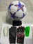 5 No Futbol Topu, Kaleci Eldiveni ve Tekmelik 3'lü Set + Pompa Hediyeli 1