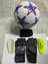 5 No Futbol Topu, Kaleci Eldiveni ve Tekmelik 3'lü Set + Pompa Hediyeli 1