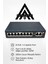 AN1028MN 8 Port Poe Switch | 120W | 2 Uplink | 250M Extend | Ip Kamera Uyumlu Aı Watchdog 1