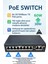 AN1028MN 8 Port Poe Switch | 120W | 2 Uplink | 250M Extend | Ip Kamera Uyumlu Aı Watchdog 4