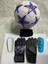 5 No Futbol Topu, Kaleci Eldiveni ve Tekmelik 3'lü Set + Pompa Hediyeli 1