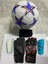 5 No Futbol Topu, Kaleci Eldiveni ve Tekmelik 3'lü Set + Pompa Hediyeli 1