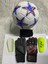 5 No Futbol Topu, Kaleci Eldiveni ve Tekmelik 3'lü Set + Pompa Hediyeli 1