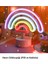 Raınbown Gökkuşuğı LED Masa Üstü Hediyelik Aksesuar Dtgo Premium LED Masa Rainbown Gök Kuşağı LED 1