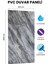 Black Gray Narso Gri Mermer Desenli Pvc Panel 122 x 244 cm 1