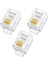 Powermaster PM-1594 Rj9 4p/4c Ince Telefon Jack Soketi (100'LÜK Paket) 1