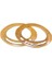 Çanta Sapı Oval Açık Kahverengi 18 cm 1