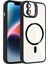 CPT16 Apple iPhone 11 Remim Lensli Magsafe Standlı Kapak - Siyah 1