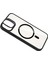 CPT16 Apple iPhone 11 Remim Lensli Magsafe Standlı Kapak - Siyah 5
