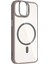 CPT16 Apple iPhone 11 Remim Lensli Magsafe Standlı Kapak - Titan Gri 3
