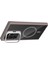 CPT16 Samsung Galaxy S23 Ultra Remim Lensli Magsafe Standlı Kapak - Titan Gri 3