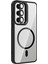 CPT16 Samsung Galaxy S25 Remim Lensli Magsafe Standlı Kapak - Siyah 3