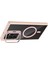 CPT16 Samsung Galaxy S23 Ultra Remim Lensli Magsafe Standlı Kapak - Pembe 3