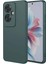 Oppo Reno 11F Kılıf First Silikon - Koyu YEŞIL-(5796) 1