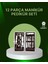 12 Parçalık Özel Deri Çantalı Kişisel Bakım Seti 1