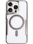 iPhone 15 Pro Kılıf Boyi Magsafe Silikon Kapak - Titan GRI-(5796) 1
