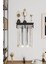 Kupa Raflı Madalya Askılığı Kupa Tasarımlı Metal Madalya Askısı ve Kupa Standı 15X35X10 cm 3