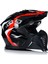 Drıfter Trıalıty Çene Çıkarılabilir Modüler Motosiklet Kaskı Kırmızı- Siyah 5
