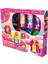 Hair Studio Glitter Princess Oyun Hamuru Seti, 3 Renkli X30GR Oyun Hamuru, 5 Farklı Aksesuar ve 3 Farklı Kafa Seti, Toksik Olmayan Yaratıcı Oyun Seti, 3+ Yaş Çocuklar Için 1