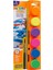 Fosforlu Tempera Suluboya Süper Yıkanabilir Fırçalı 6 * 25 ml 6 Renk Karışık 1