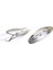 Metal Çıtçıt Toka (100 Adet) Gümüş Renk 6 cm 3