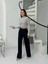Fitilli Şardonlu Pantolon Siyah A4058 4
