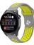 Watch 22MM Spor Delikli Kordon - GRI-YEŞIL-(5796) 1