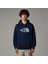 M Drew Peak Regular Hoodıe Navy 1