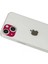 iPhone 13 Rainbow Kamera Lens Koruma Cam - Koyu KIRMIZI-(5796) 1