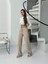 Fitilli Şardonlu Pantolon Bej A4058 2