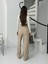 Fitilli Şardonlu Pantolon Bej A4058 4