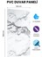 Arek White Gray Mermer Desenli Pvc Panel 122 x 244 cm 2