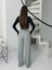 Fitilli Şardonlu Pantolon Gri A4058 2