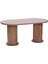 Bohem Traverten Boyalı Highgloss Mdf Yemek Masası 90*170 1