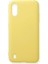 Samsung Galaxy A01 Kılıf Nano Içi Kadife Silikon - SARI-(5796) 1