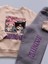 Kuromi Baskılı Kız Çocuk Eşofman Takımı – Üçiplik Şardonlu, 2li Takım, Sweatshirt+ Alt Eşofman 2