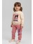 Kuromi Baskılı Kız Çocuk Eşofman Takımı – Üçiplik Şardonlu, 2li Takım, Sweatshirt+ Alt Eşofman 1