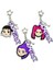 Kpop Demon Hunters / Huntrix 3'lü Set Anahtarlık 1