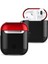 Airpods 2 (2.nesil) 3in1 Kılıf - SIYAH-KIRMIZI-(5796) 1