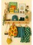 Ahşap Askılık Raf ve Kitaplık Raf Eğitici Montessori Raf 1