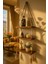 3 Katlı Dekoratif Ahşap Halatlı Duvar Rafı Kitaplık & Çiçeklik Uçan Raf 34CMX13CMX90CM 1