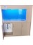 135 cm Yandan Sumplı Cappuccino Mdf Mobilyalı Akvaryum Kumandalı LED Aydınlatmalı 5