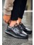 Solederva - Rst Sporty Runner Erkek Ayakkabı Sıyah - MN179 4