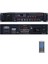 HB-4600 Mixer Amfi 4 Bölgeli 4 Çıkışlı Anfi Zonlu 4X150W Bluetooth USB 1