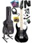 DE-150BK-ST Maple Klavye Hh Manyetik Yüksek Kaliteli Elektro Gitar Seti 1