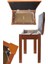 Midex TBX-144OR Üst Kalite Piyano Taburesi Gizli Bölmeli Turuncu Renk (32X54X48) 3