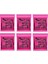 Super Slinky Nickel Wound Electric Guitar Strings 6 Pack - 9-42 Gauge 3