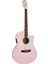 Jade Ppop Akustik Gitar Açık Gözenekli Pastel Pembe Mat 1