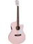 Jade Ppop Akustik Gitar Açık Gözenekli Pastel Pembe Mat 5