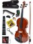 CVL-743-PAK Full Set Çocuk Kemanı Keman 3/4 (Yastık Tuner Susturucu Çanta Yay Tel Reçine) 1